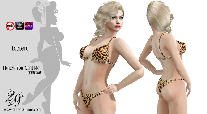 .::2the9s::. I'm a Primal Beast Bikini - Leopard