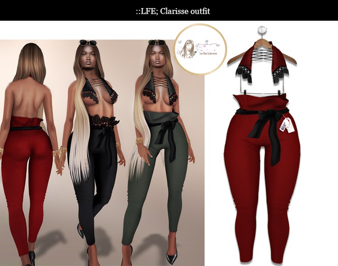 ::LFE; Clarisse outfit Rouge