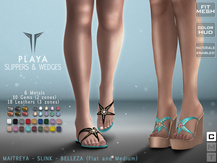 **RE** Playa Slippers & Wedges BOX