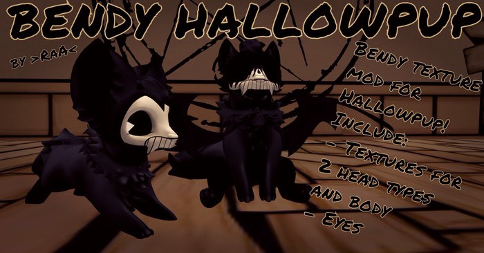>RaA< Bendy Hallowpup