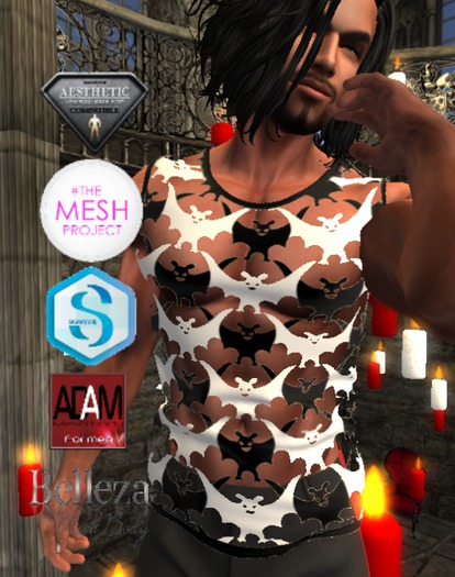 XK Batty Mesh Tank Top