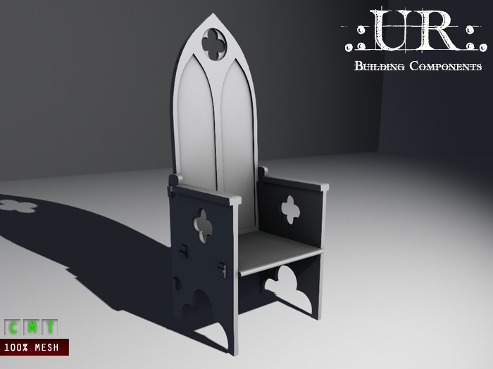 .:UR:. Celtic Collection - Throne II (full perm mesh)
