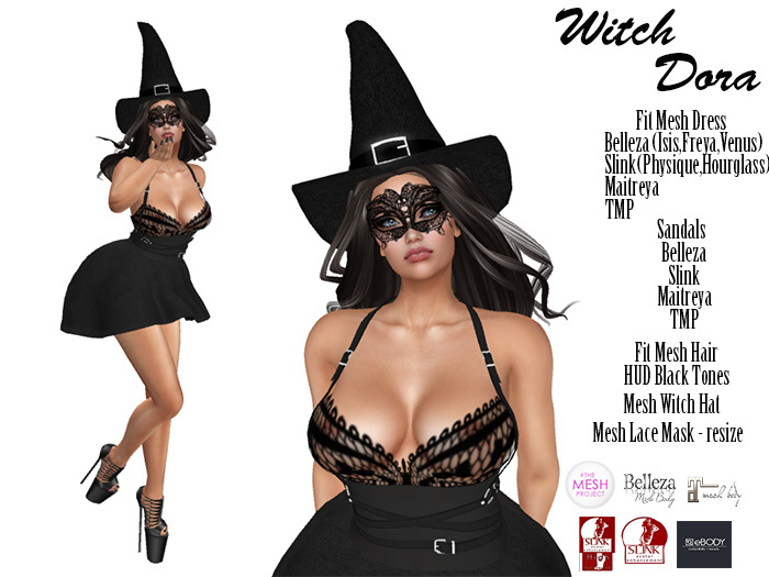 Lara AC Fit Mesh Witch Dora 