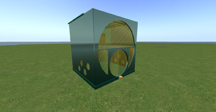 Mascot House (Gold&Green)