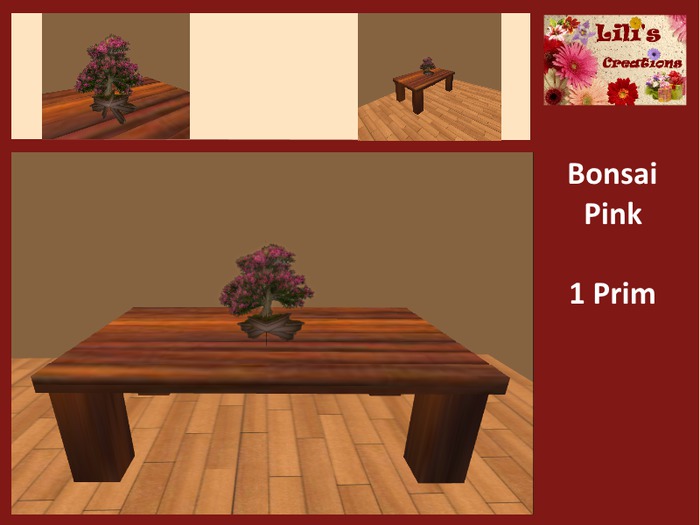 Bonsai pink BOX
