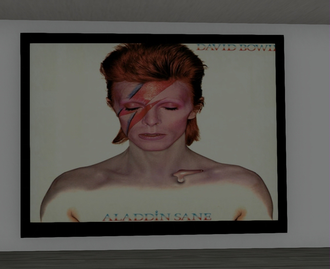 David Bowie Picture with Frame
