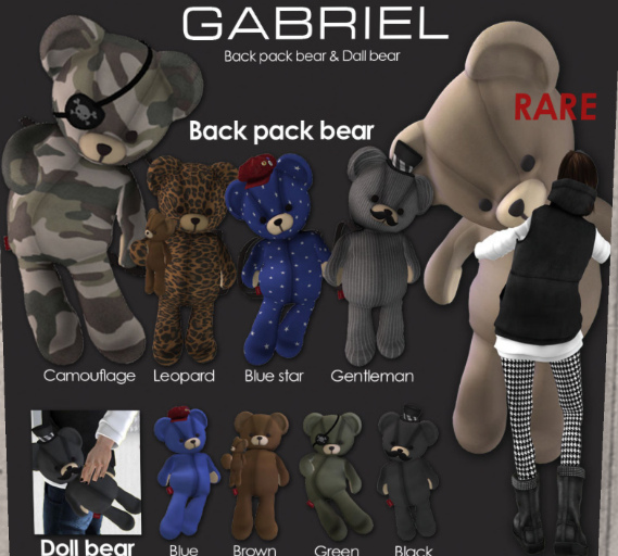 ::GB::Doll bear (Blue)