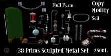 Metal Pipe Full Perm Set BOXED
