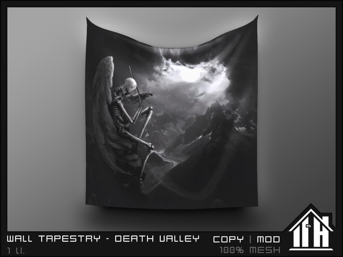 11th House - Wall Tapestry - Death Valley
