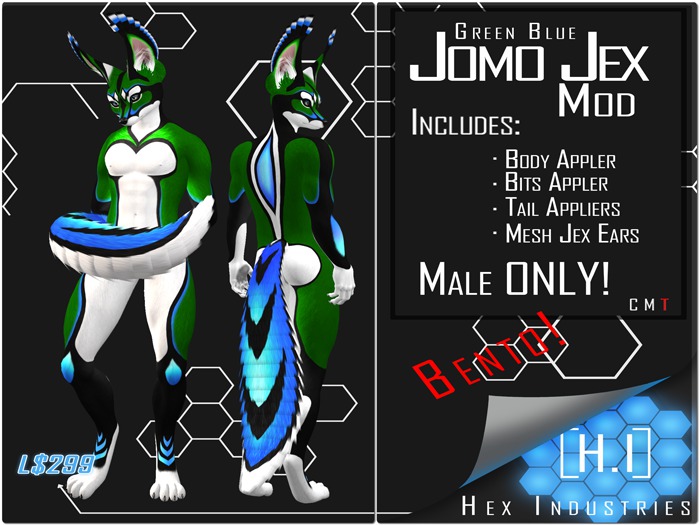 [H.I.] JOMO Green Blue Jex Mod