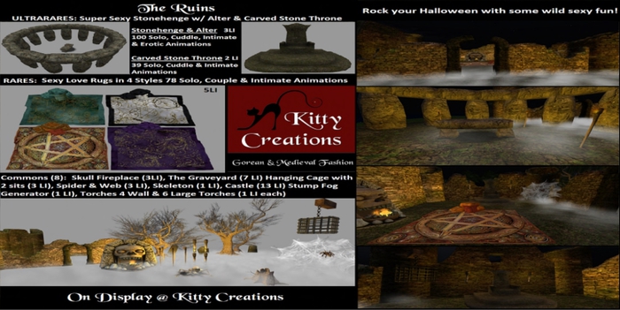 The Ruins - Stump Fog Emitter - Kitty Creations
