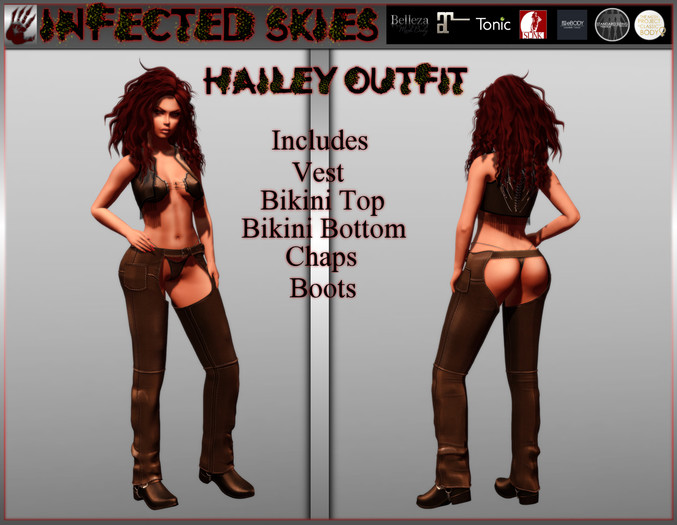 (IS) - Hailey Outfit Brown