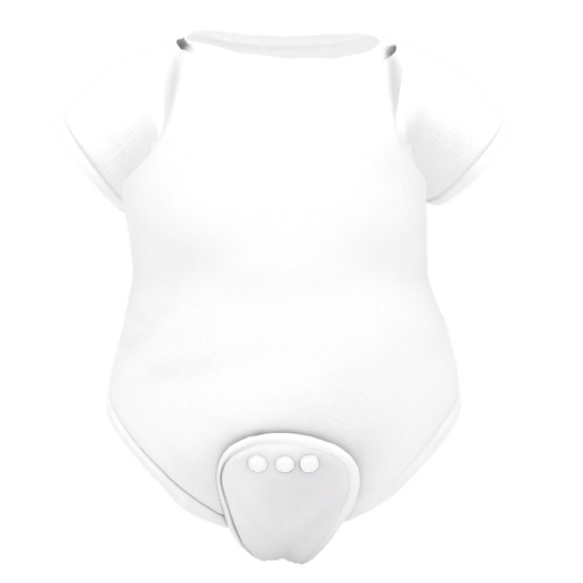 Delore . BASICS // Onesie - White // Toddleedoo Baby & Bad Seed Bebe