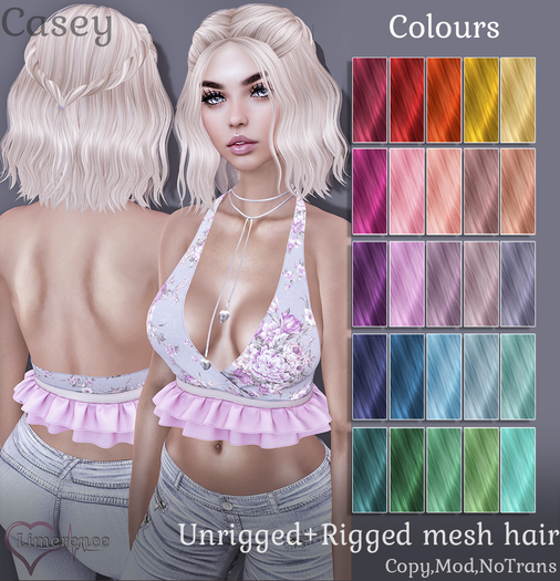 {Limerence} Casey hair-Colours