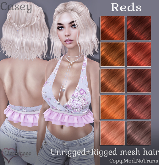 {Limerence} Casey hair-Reds