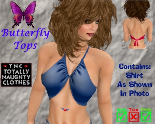 Butterfly Top Blue