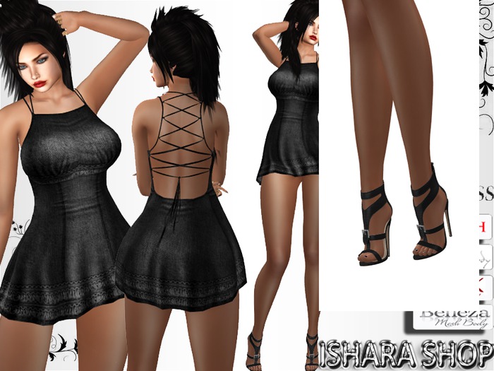 INSU MODEL  DRESS AND BOOTS