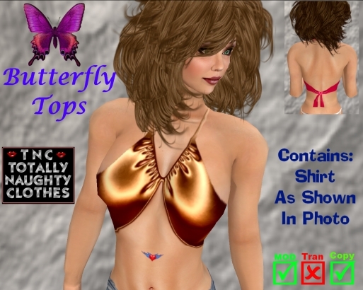 Butterfly Top Hot Orange