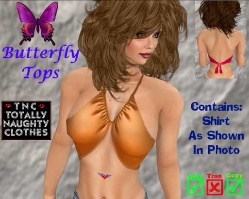 Butterfly Top Orange