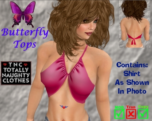 Butterfly Top Pink