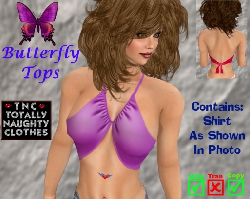 Butterfly Top Purple