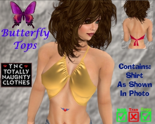 Butterfly Top Rich Gold