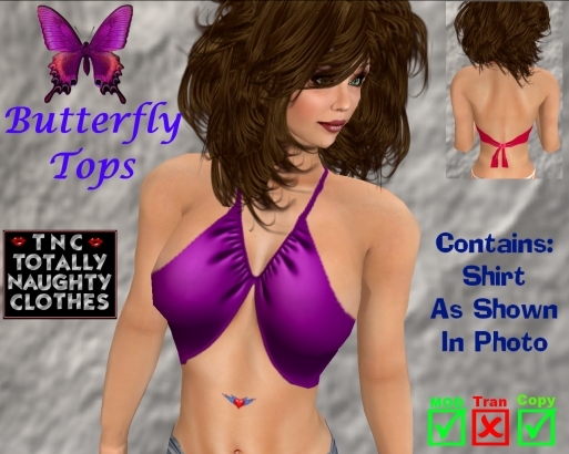 Butterfly Top Rich Indigo