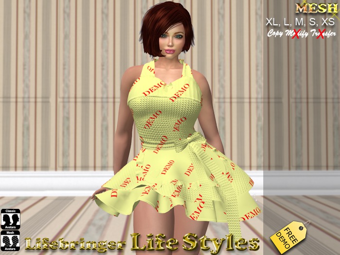 *Lifebringer 379D ~ Demo French Maid Dress
