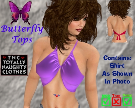 Butterfly Top Rich Violet