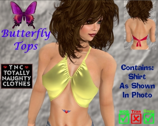 Butterfly Top Rich Yellow