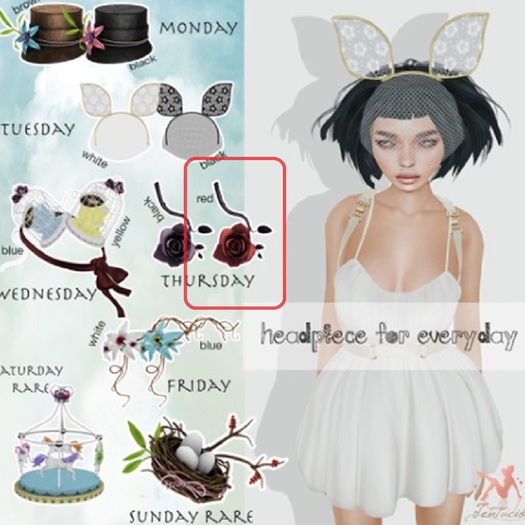 *Tentacio* Headpiece for everyda Thursday redy