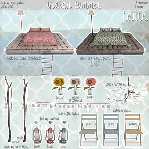 tarte. hanging twig light (gold)