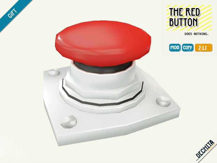 Free Gift [DECHITA] Big Red Button