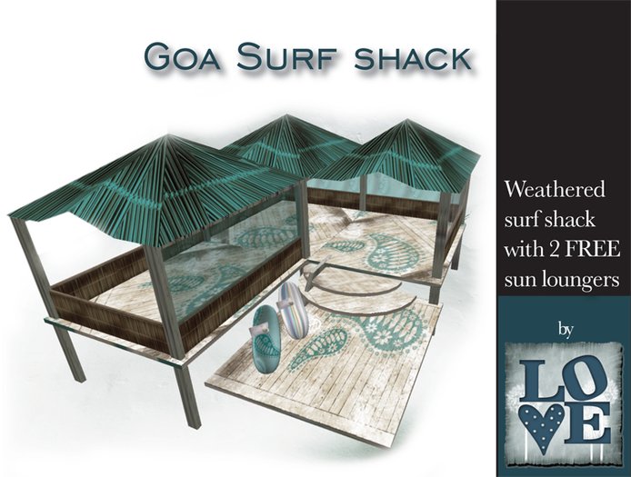Goa surf shack by LOVE