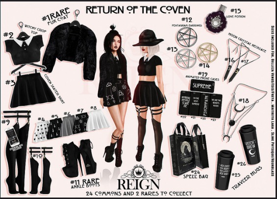 REIGN.- Coven Phone Collection- Normal People #20