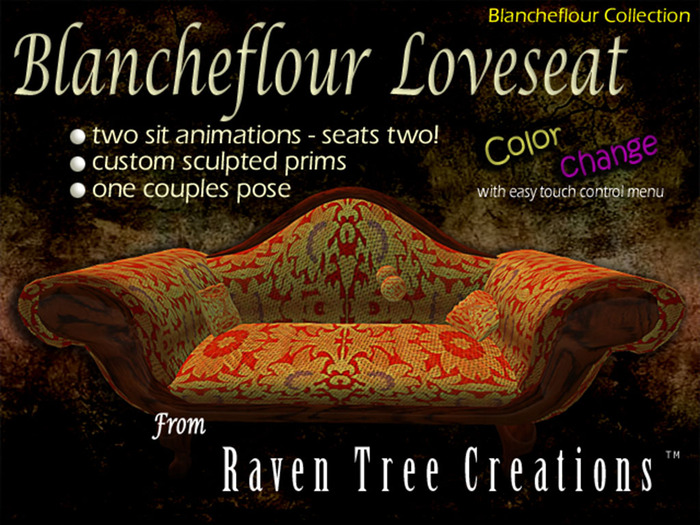 Raven Tree ~ Blancheflour Love Seat V1.3