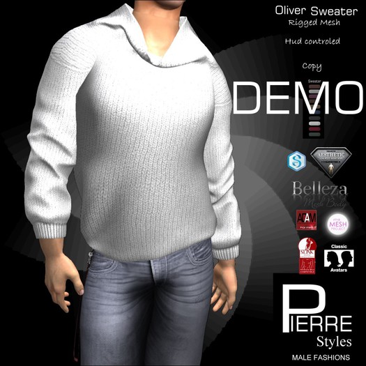 DEMO * PierreStyles - OLIVER  SWEATER