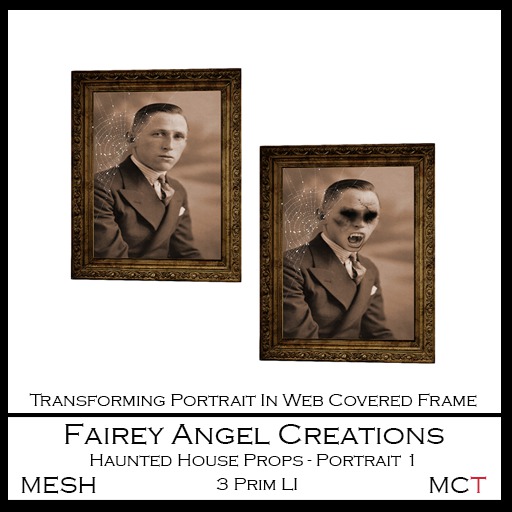 FAC Haunted House Props - Portrait 1 Crated