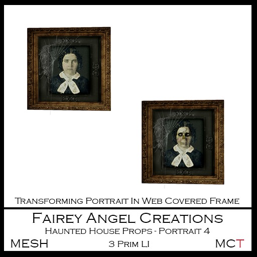 FAC Haunted House Props - Portrait 4 Crated
