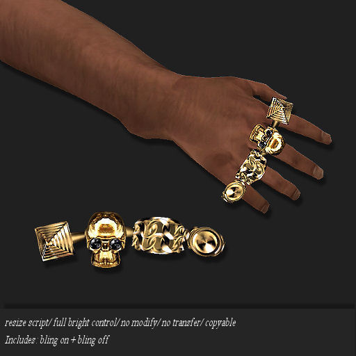 [DEMO] RING 925-COB GOLD      -RYCA-