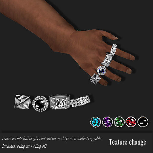 [DEMO] RING 927-COB PLATINUM    -RYCA-