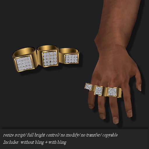 [DEMO] RING THREE-COB GOLD       -RYCA-