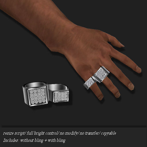 [DEMO] RING TWO-COB PLATINUM     -RYCA-