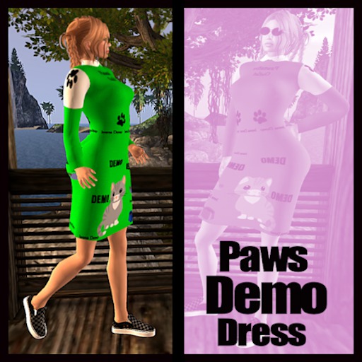 DEMO Paws Dress