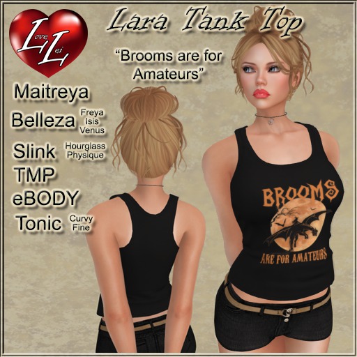 !:LL:! Lara Tank Brooms are for Amateurs