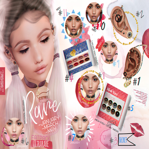 #RARE --- March - CATWA SKIN App. --- RARE