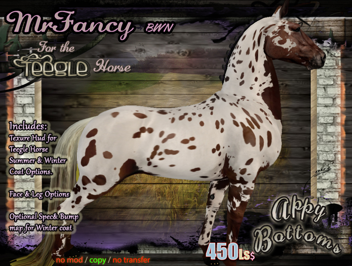 ~AppyBottoms~ Teegle Texture -MrFancy Bwn