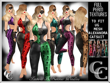 UG ALEXANDRA TEXTURES ONLY  SKULL PACK X 6- FULL PERM
