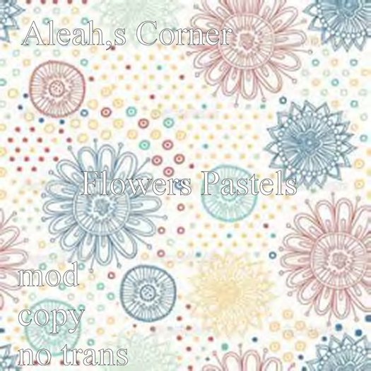FLOWERS PASTELS