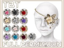 TBT FULL PERMISSION Goth EyePatch 01 (neo victorian Steampunk)
